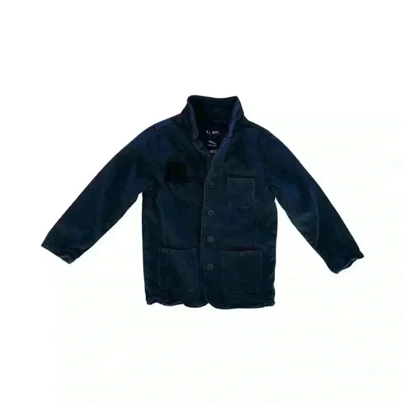 E.L. Boy Cotton Blazer Size 4 - Picture 1 of 3